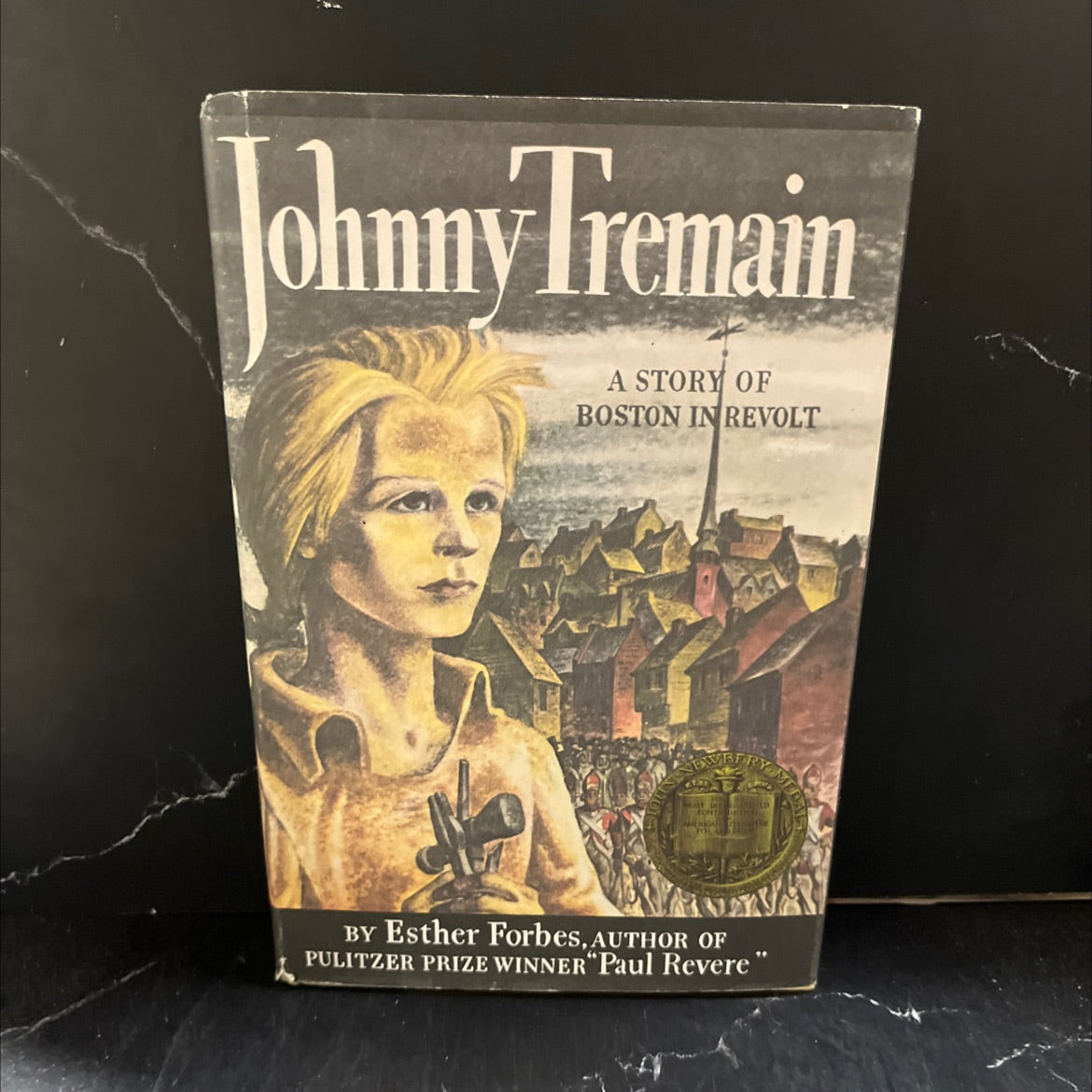 johnny tremain book, by esther forbes, 1971 Hardcover image 1
