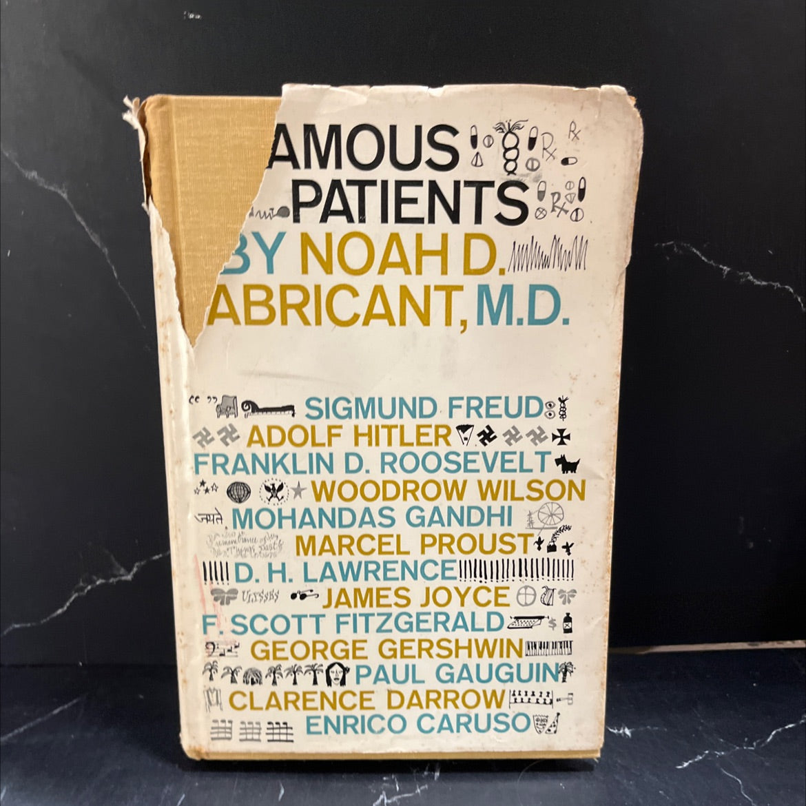 jomat tas e and throat book, by noah d. fabricant, m.d., 1960 Hardcover image 1