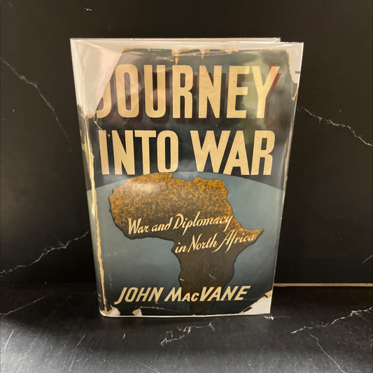 journey into war war and diplomacy in north africa book, by john mac vane, 1943 Hardcover image 1