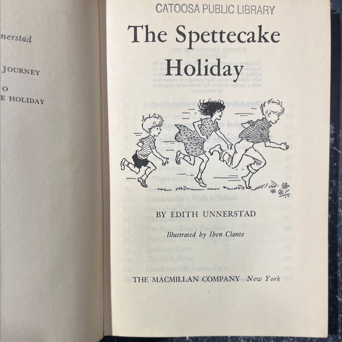 journey of a holiday book, by edith unnerstad, 1958 Hardcover image 2