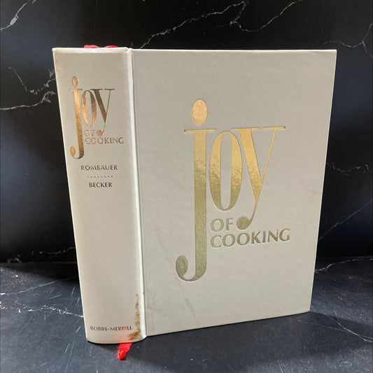 joy of cooking book, by irma s. rombauer, marion rombauer becker, 1975 Hardcover image 1