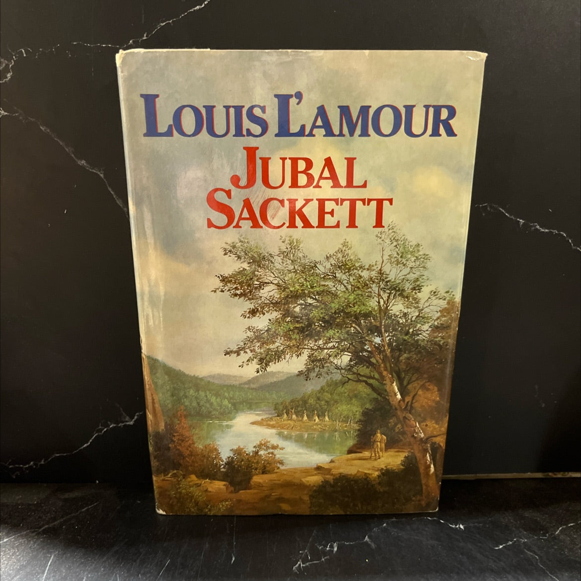 jubal sackett book, by louis l'amour, 1985 Hardcover image 1