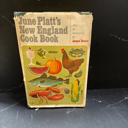 june platt's new england cook book book, by june platt, 1971 Hardcover image 1