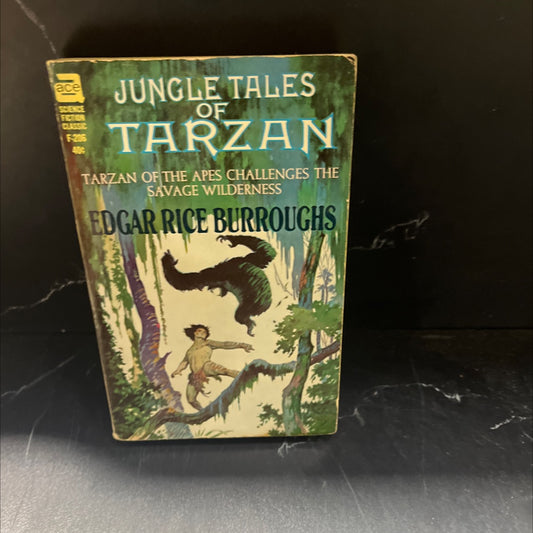 jungle tales of tarzan book, by edgar rice burroughs, 1970 Paperback image 1