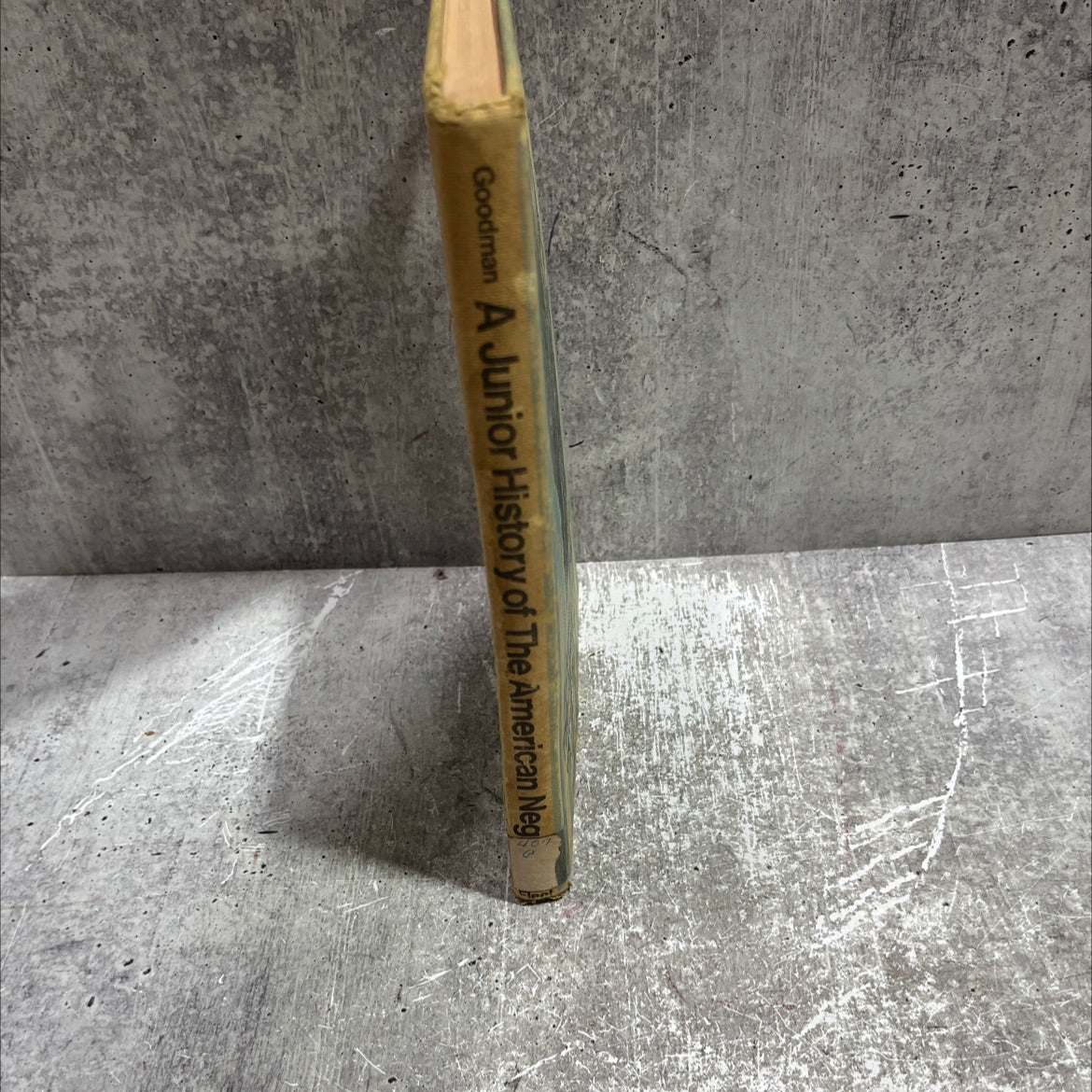 junior history of the american negro volume i discovery to the civil war book, by Morris C. Goodman, 1969 Hardcover image 4