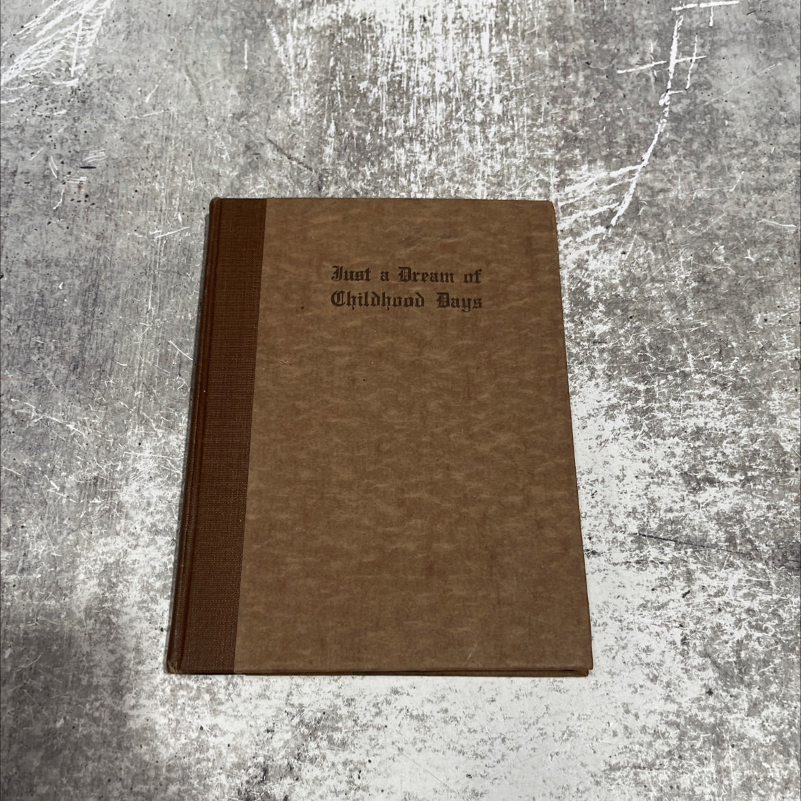 just a dream of childhood days and other verses book, by martha coleman sherman, 1914 Hardcover image 1