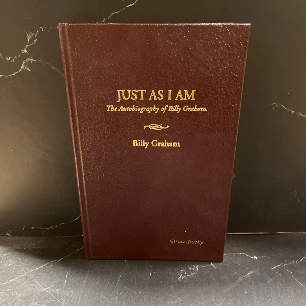 SIGNED just as i am the autobiography of billy graham book, by billy graham, 1997 Hardcover image 1