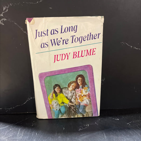 just as long as we're together book, by judy blume, 1987 Hardcover image 1