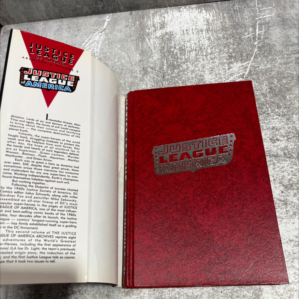 justice league of america archives volume 2 book, by unknown, 1993 Hardcover image 4