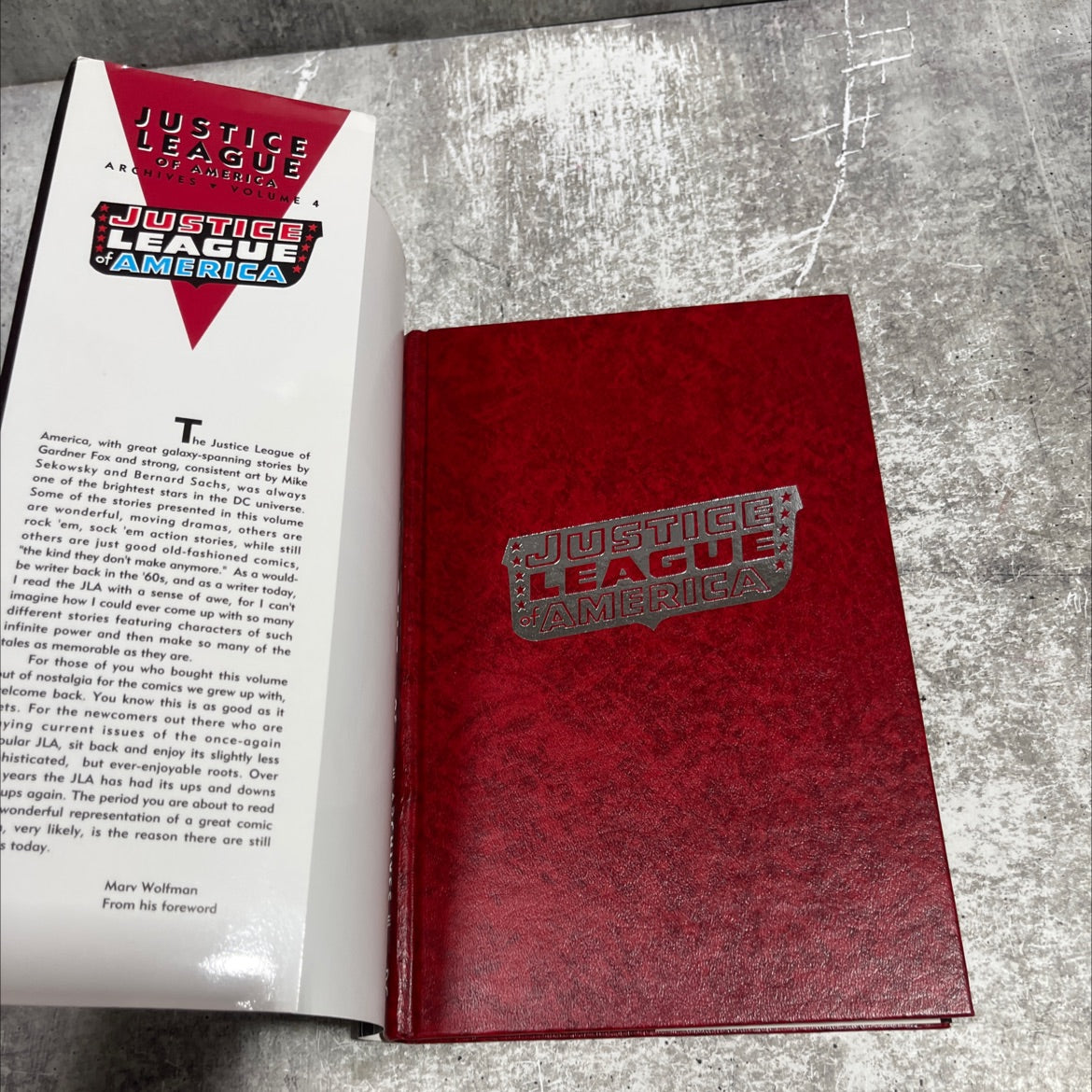 justice league of america archives volume four book, by gardner fox, 1998 Hardcover image 4