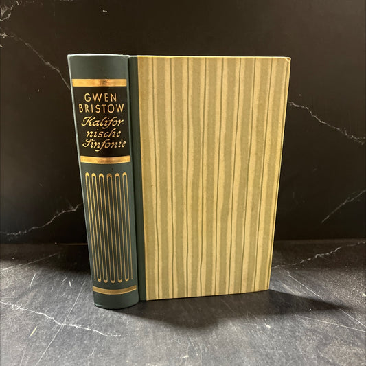 kalifornische sinfonie book, by gwen bristow, 1958 Hardcover image 1