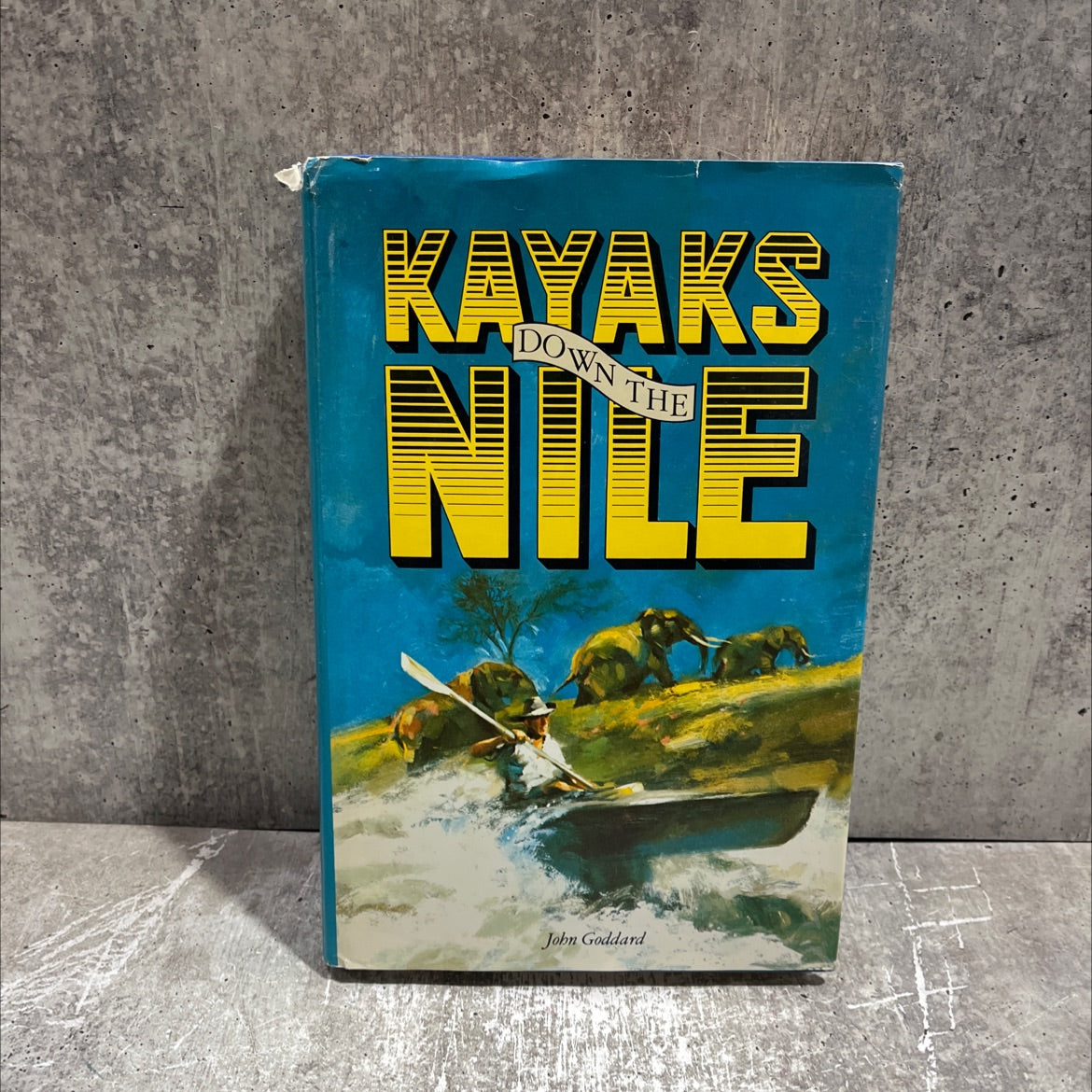 kayaks down the nile book, by John M Goddard, 1979 Hardcover image 1