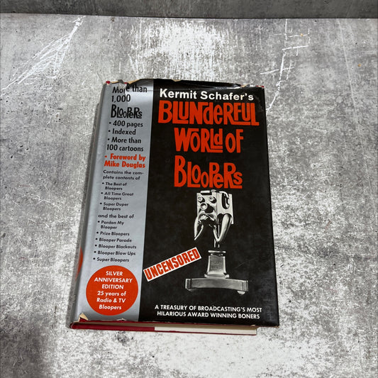 kermit schafer's blunderful world of bloopers book, by kermit schafer, 1973 Hardcover image 1