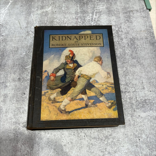 kidnapped the adventures of david balfour book, by robert louis stevenson, 1922 Hardcover image 1