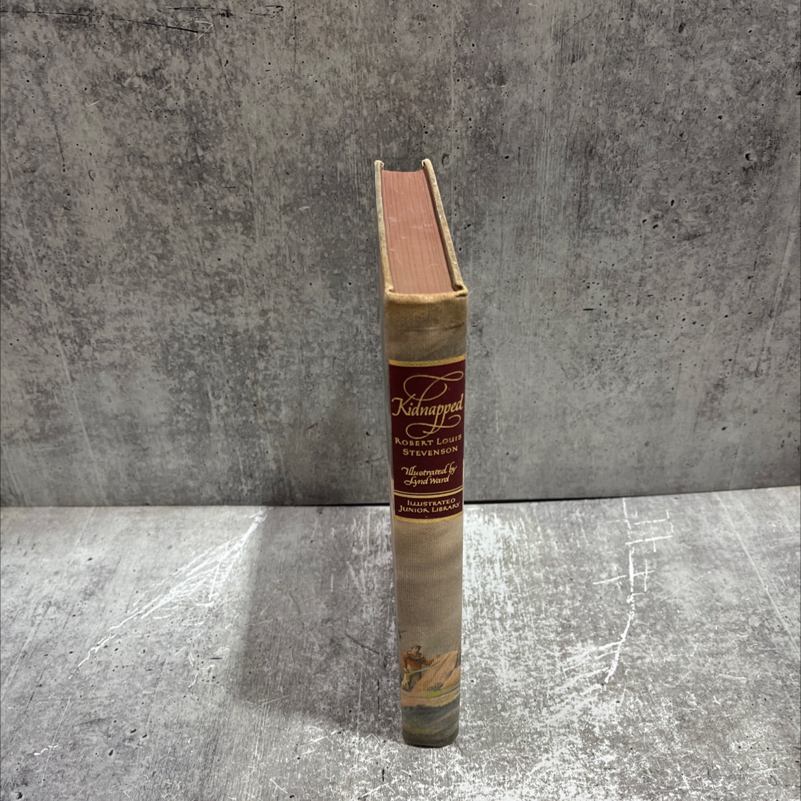 kidnapped book, by robert louis stevenson, 1948 Hardcover image 4