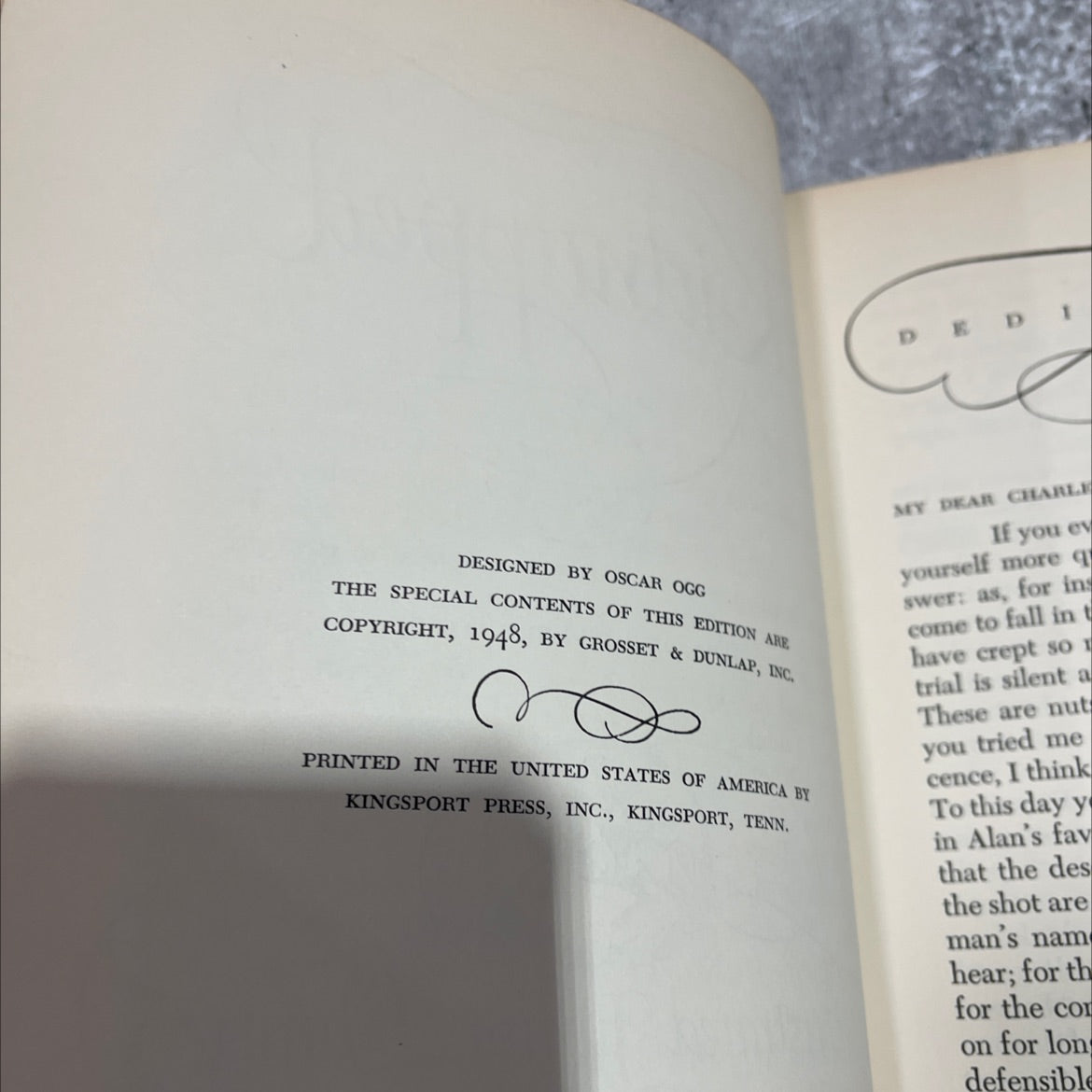 kidnapped book, by robert louis stevenson, 1948 Hardcover image 3