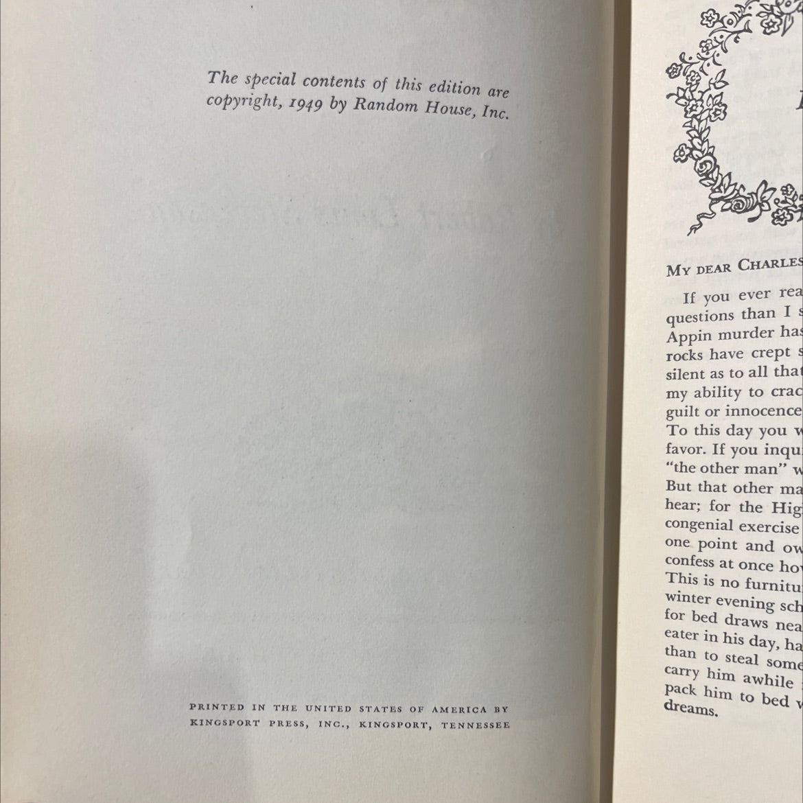 kidnapped book, by robert louis stevenson, 1949 Hardcover image 3