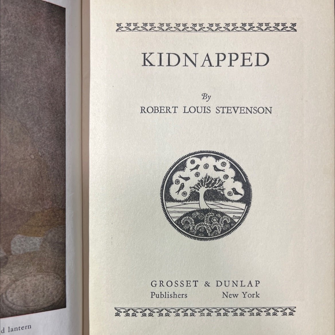 kidnapped book, by robert louis stevenson, unknown Hardcover image 2