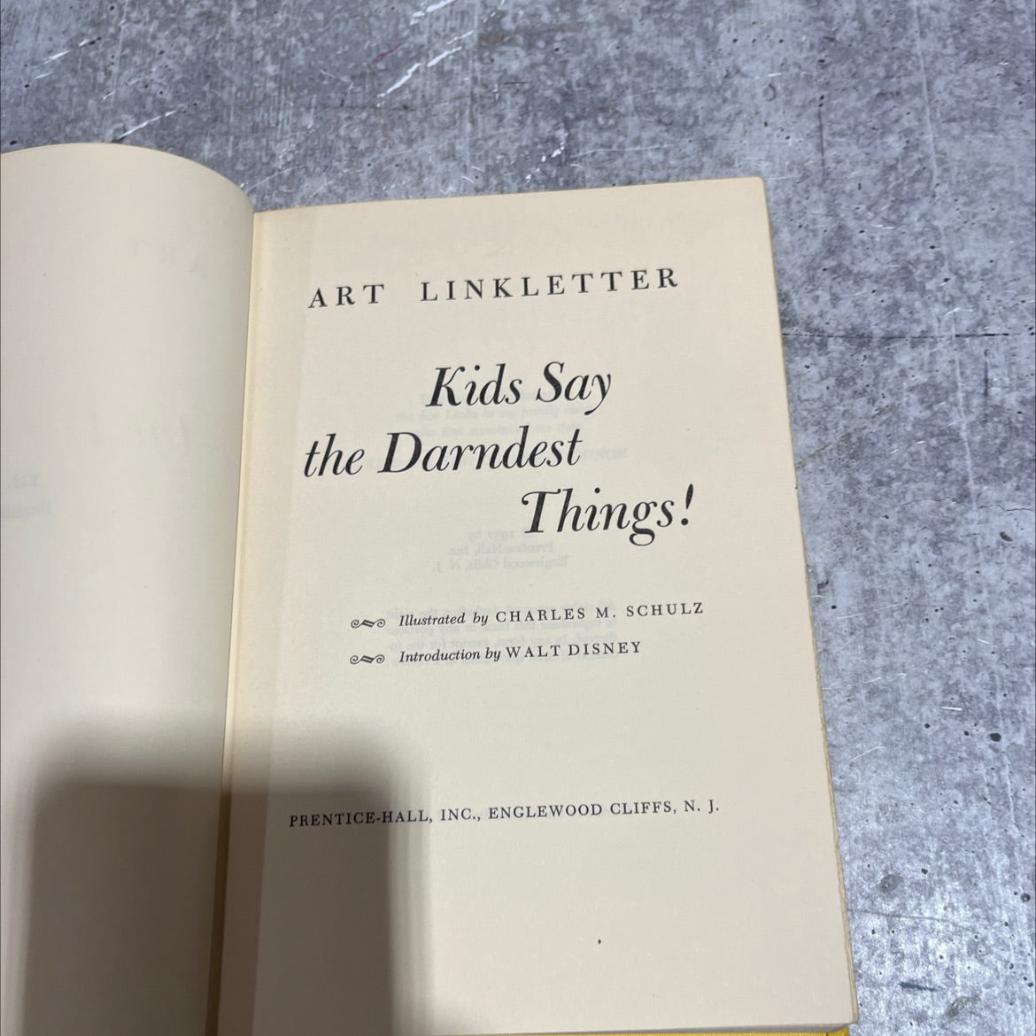 kids say the darndest things book, by art linkletter, 1957 Hardcover image 2