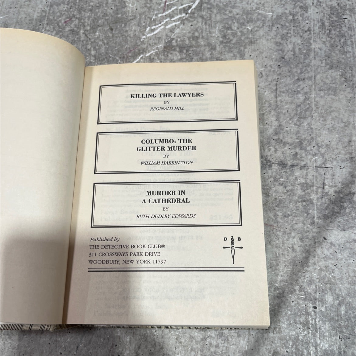 killing the lawyers book, by reginald hill, 1997 Hardcover image 2