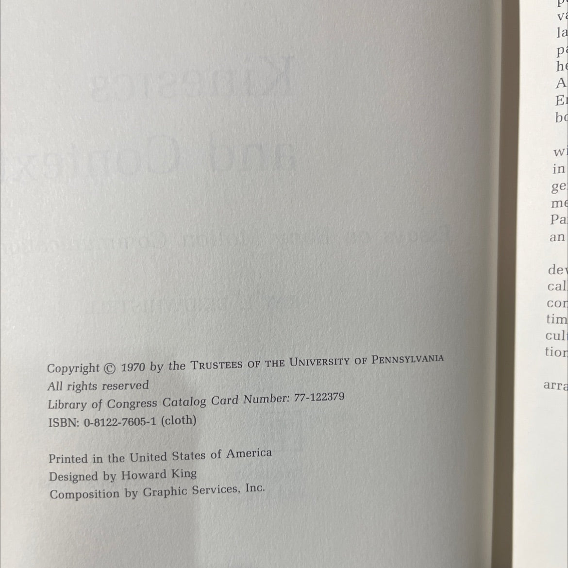 kinesics and context essays on body motion communication book, by ray l. birdwhistell, 1970 Hardcover image 3