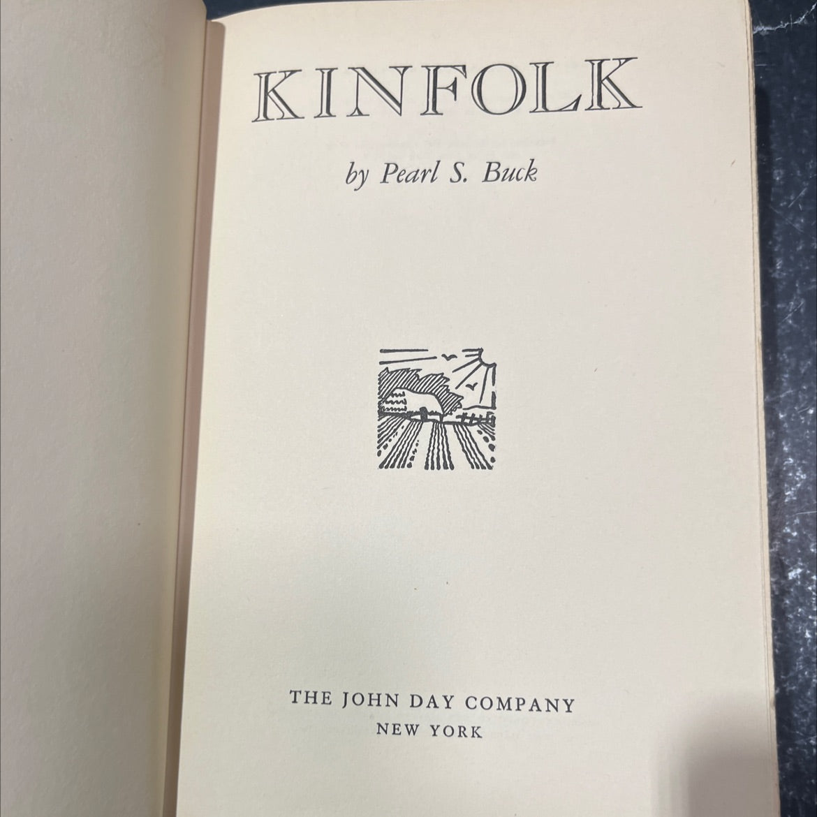 kinfolk book, by pearl s. buck, 1949 Hardcover image 2