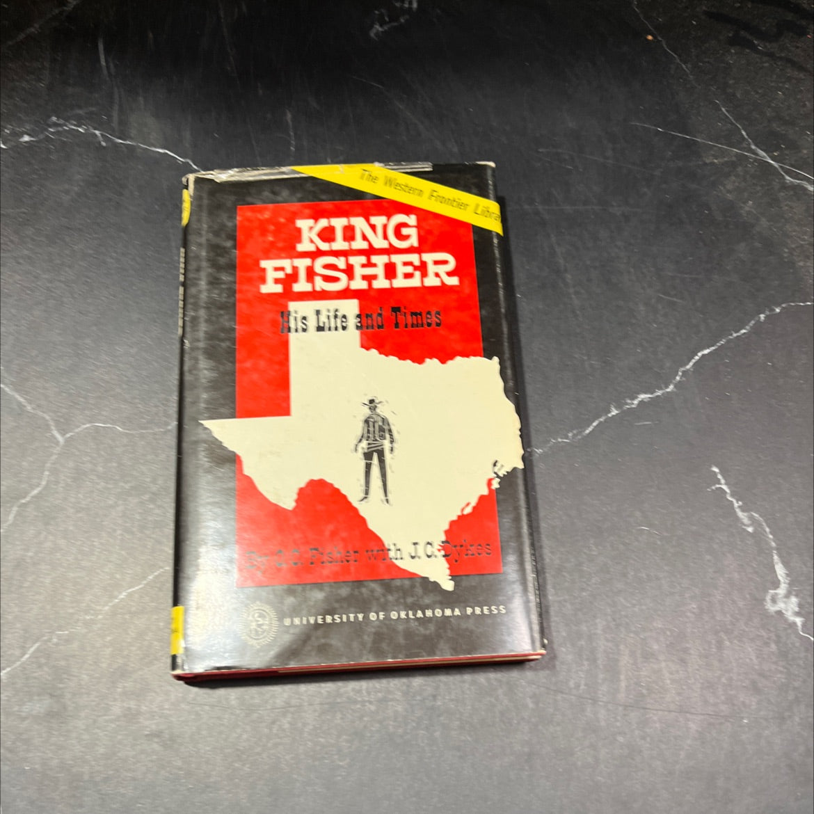 king fisher his life and times book, by O.C. Fisher with J.C. Dykes, 1966 Hardcover image 1