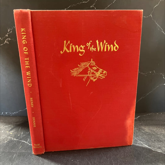 king of wind book, by marguerite henry, 1950 Hardcover image 1
