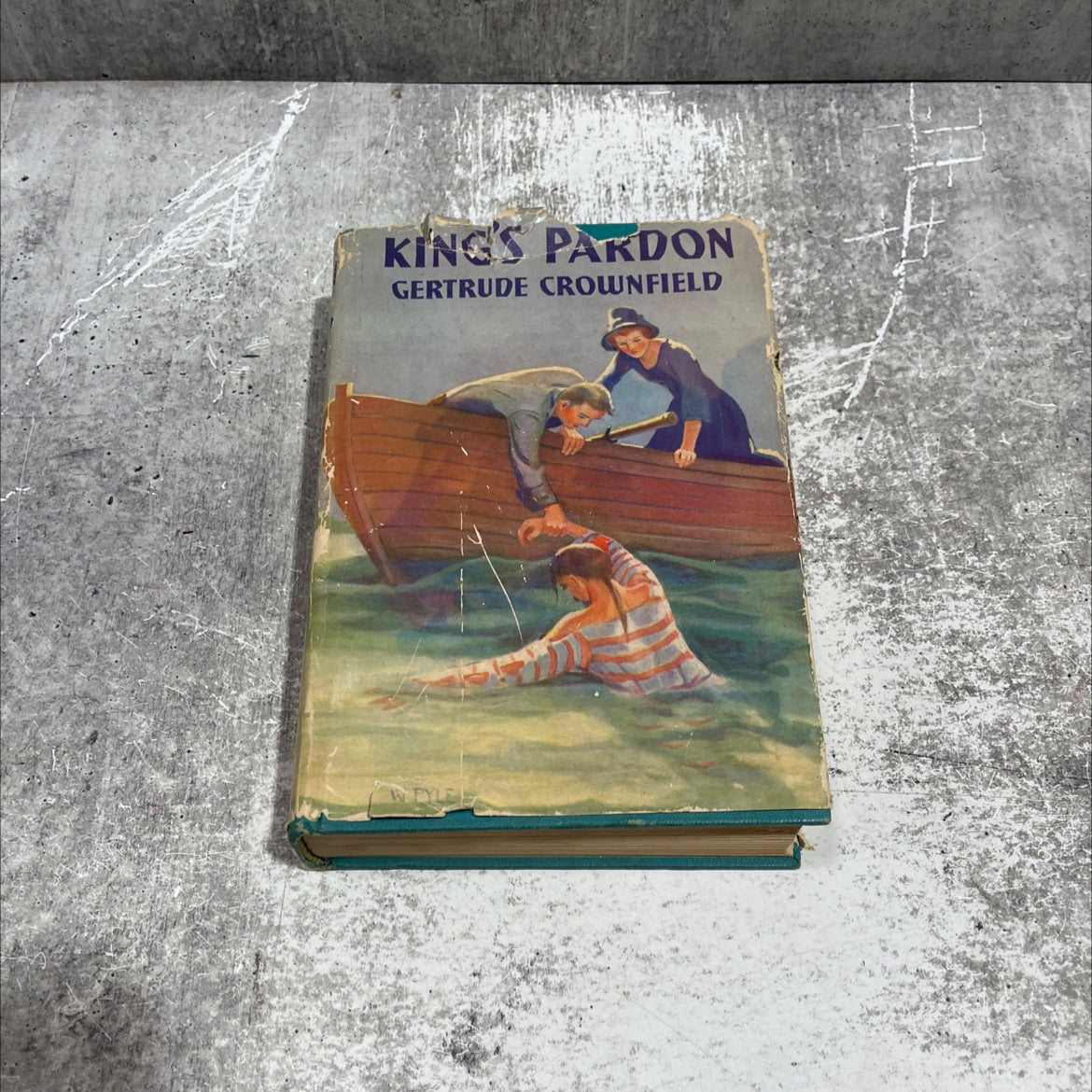 king's pardon book, by gertrude crownfield, 1937 Hardcover image 1