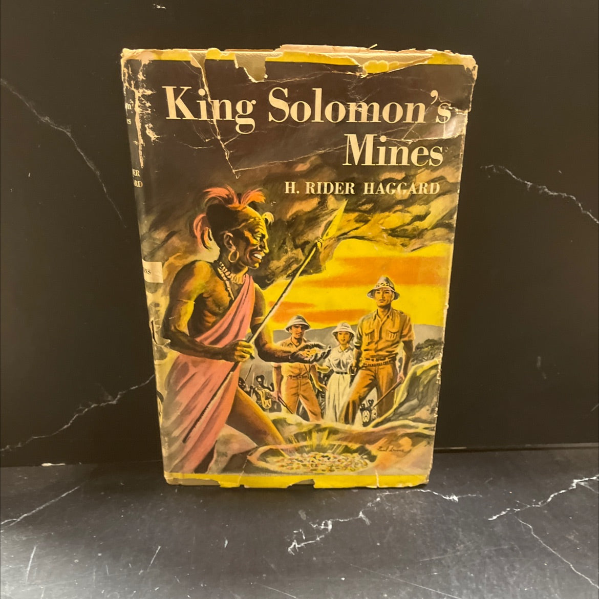 king solomon's mines book, by h. rider haggard, 1970 Hardcover image 1