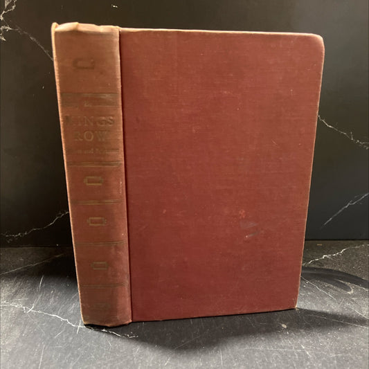kings row book, by henry bellamann, 1945 Hardcover image 1