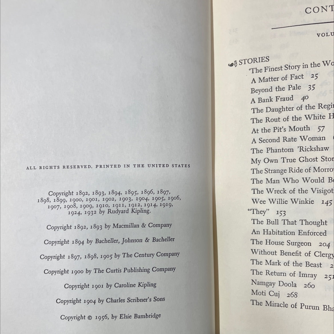 kipling a selection of his stories and poems book, by john beecroft, 1956 Hardcover image 3