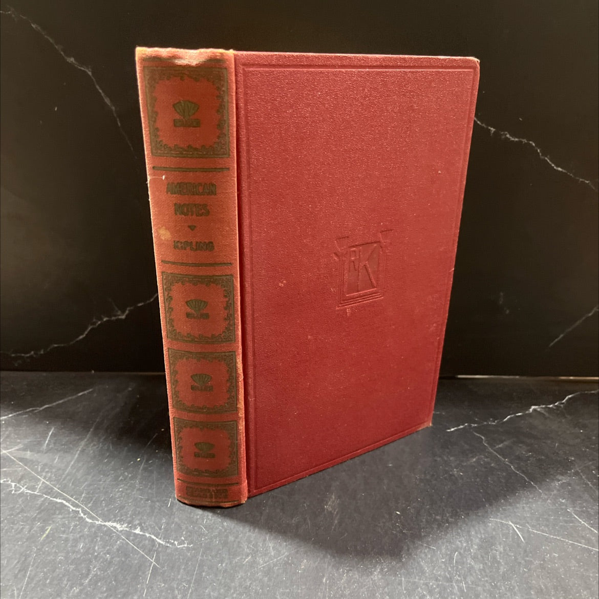 kipling american notes book, by rudyard kipling, 1930 Hardcover image 1