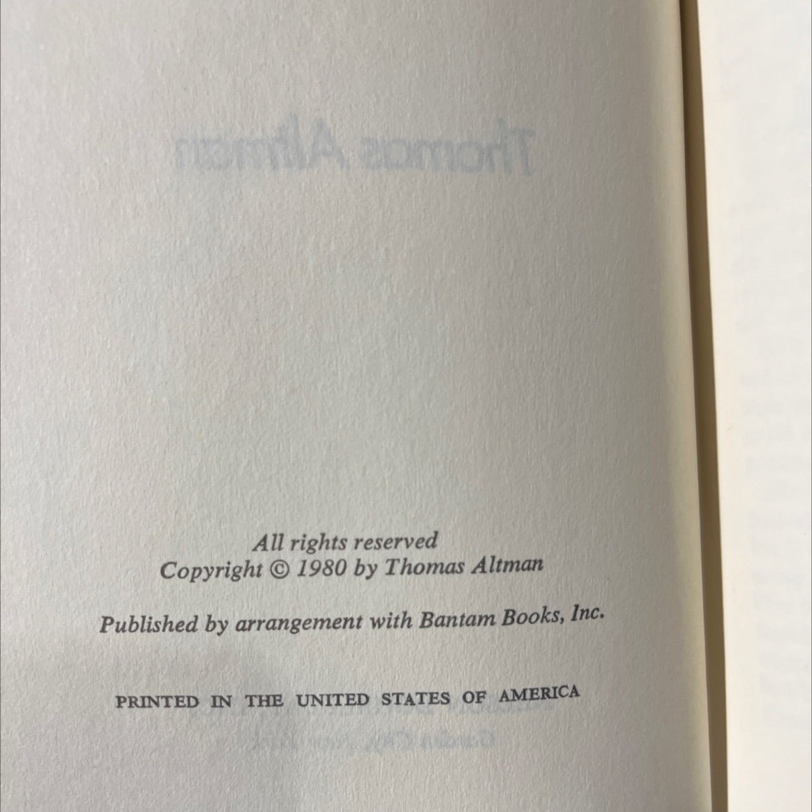 kiss daddy goodbye book, by Thomas Altman, 1980 Hardcover image 3