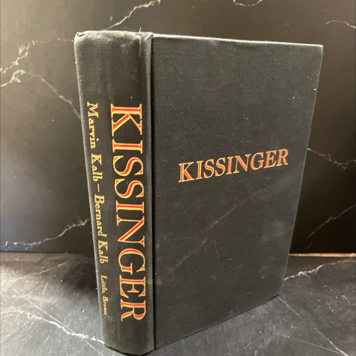 kissinger book, by marvin kalb and bernard kalb, 1974 Hardcover image 1