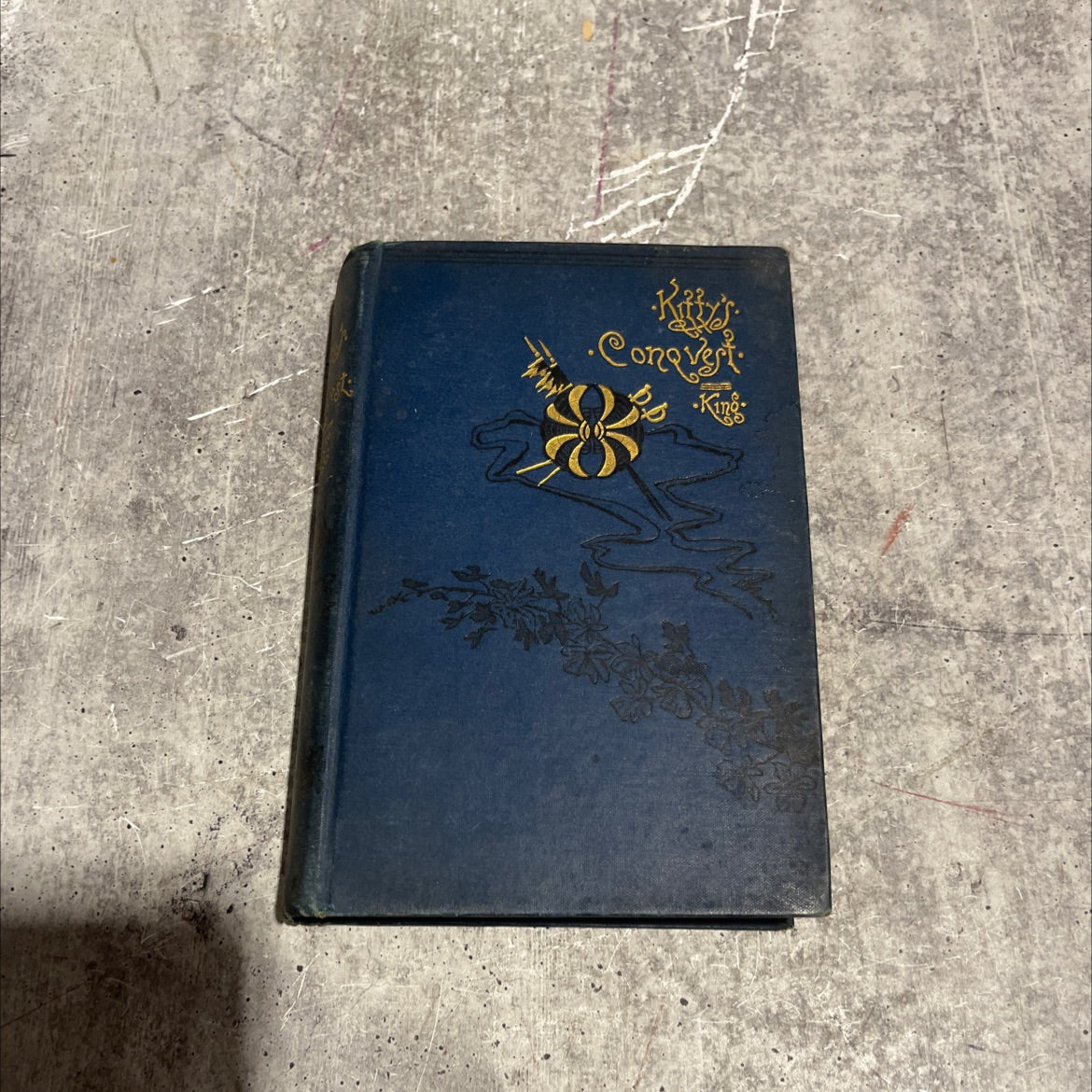 kitty's conquest book, by charles king, 1892 Hardcover image 1