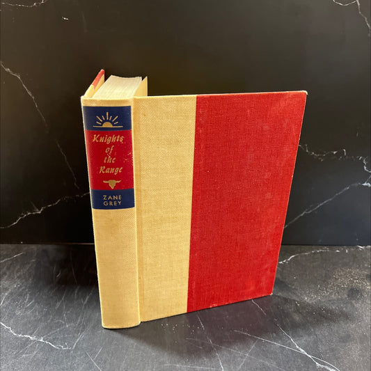 knights of the range book, by zane grey, 1936 Hardcover image 1