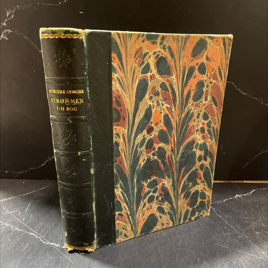 kulturhistorical images from the time of watermills book, by gyrithe lemche strømmem, 1942 Leather image 1