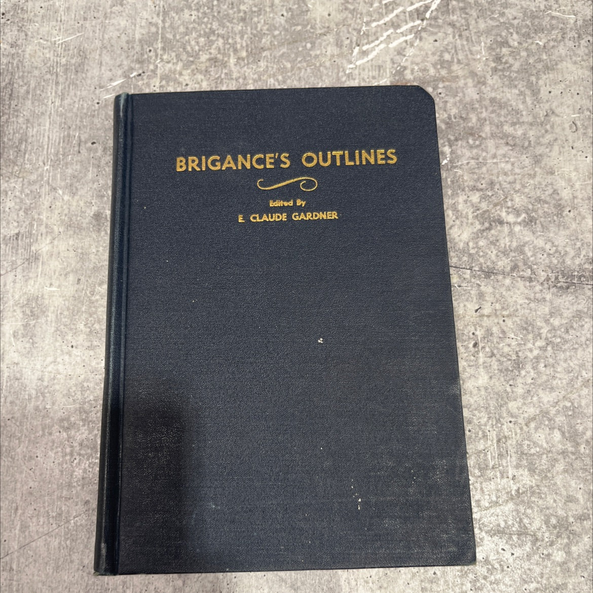 l. l. brigance's sermon outlines book, by e. claude gardner, 1951 Hardcover image 1