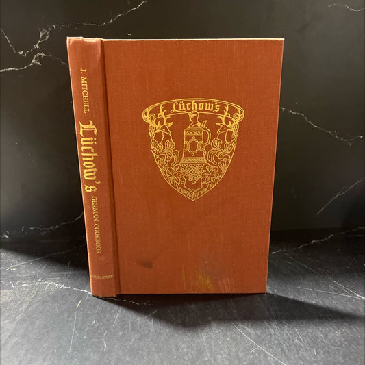 lüchow's german cookbook book, by jan mitchell, 1970 Hardcover image 1