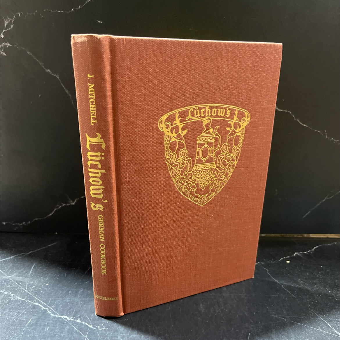 lüchow's german cookbook book, by jan mitchell, 1970 Hardcover image 1