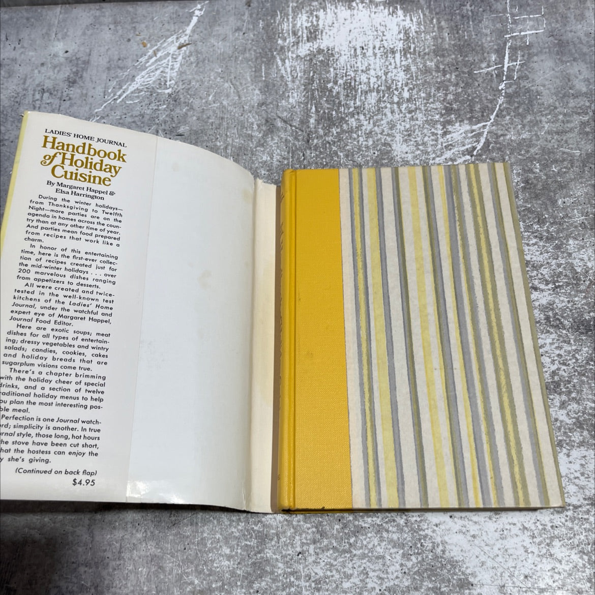 ladies' home journal handbook of holiday cuisine book, by margaret happel, elsa harrington, 1970 Hardcover image 4