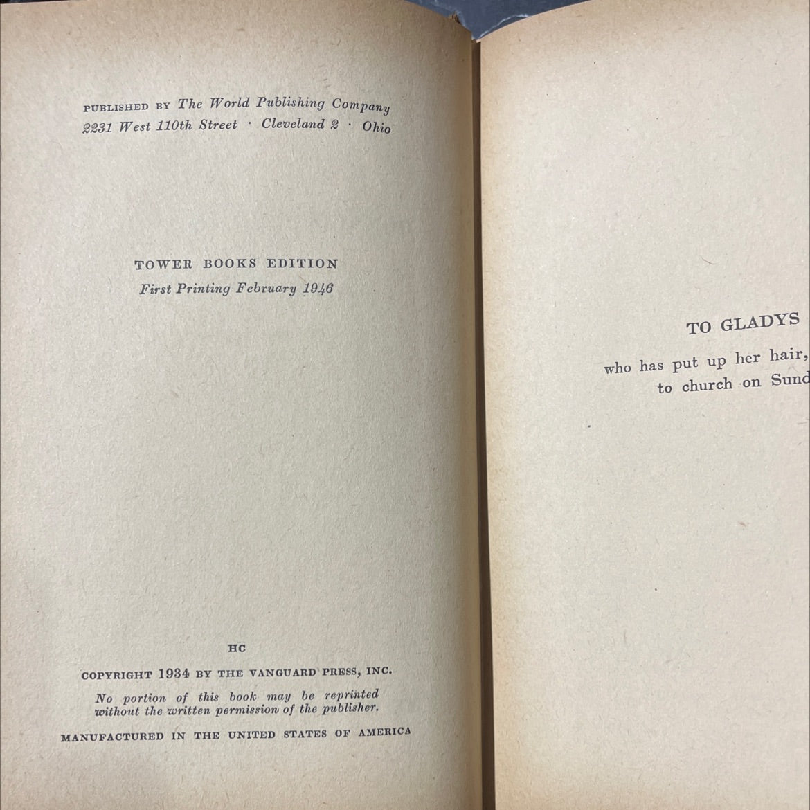 lady ann book, by donald henderson clarke, 1946 Hardcover image 3