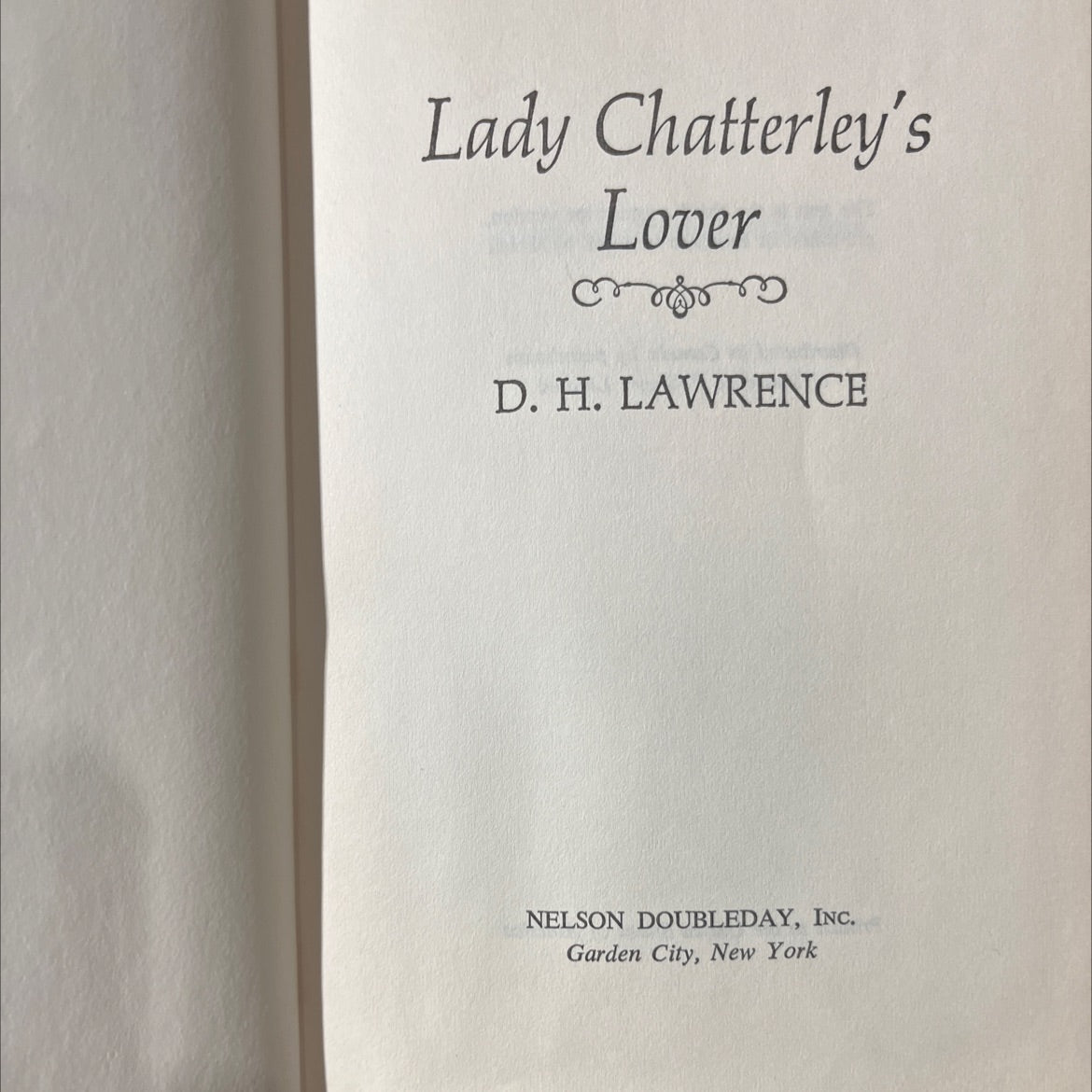 lady chatterley's lover book, by d. h. lawrence, 1928 Hardcover image 2
