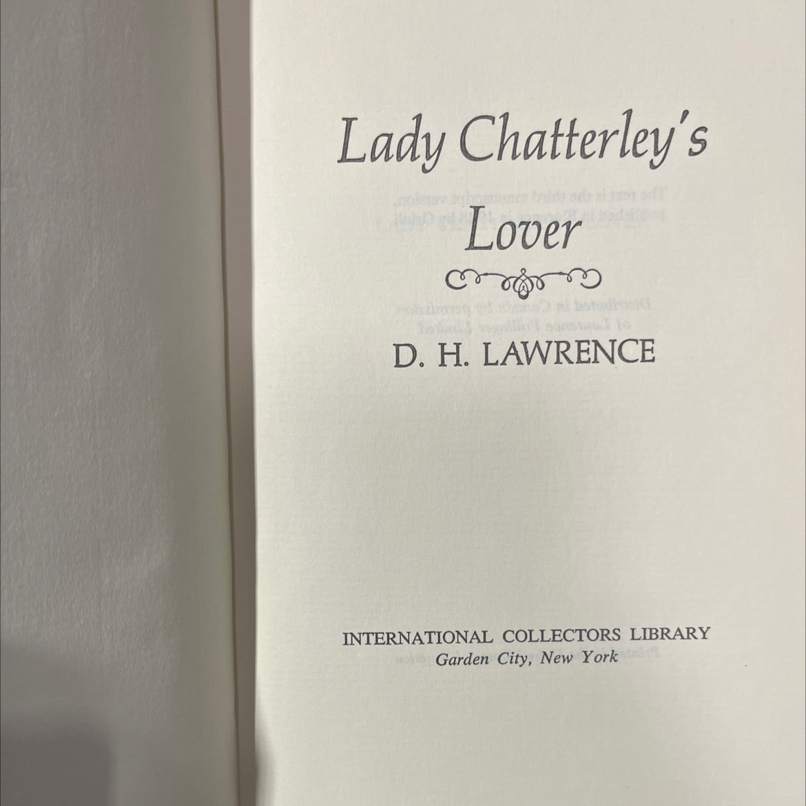 lady chatterley's lover book, by d. h. lawrence, 1928 Hardcover image 2