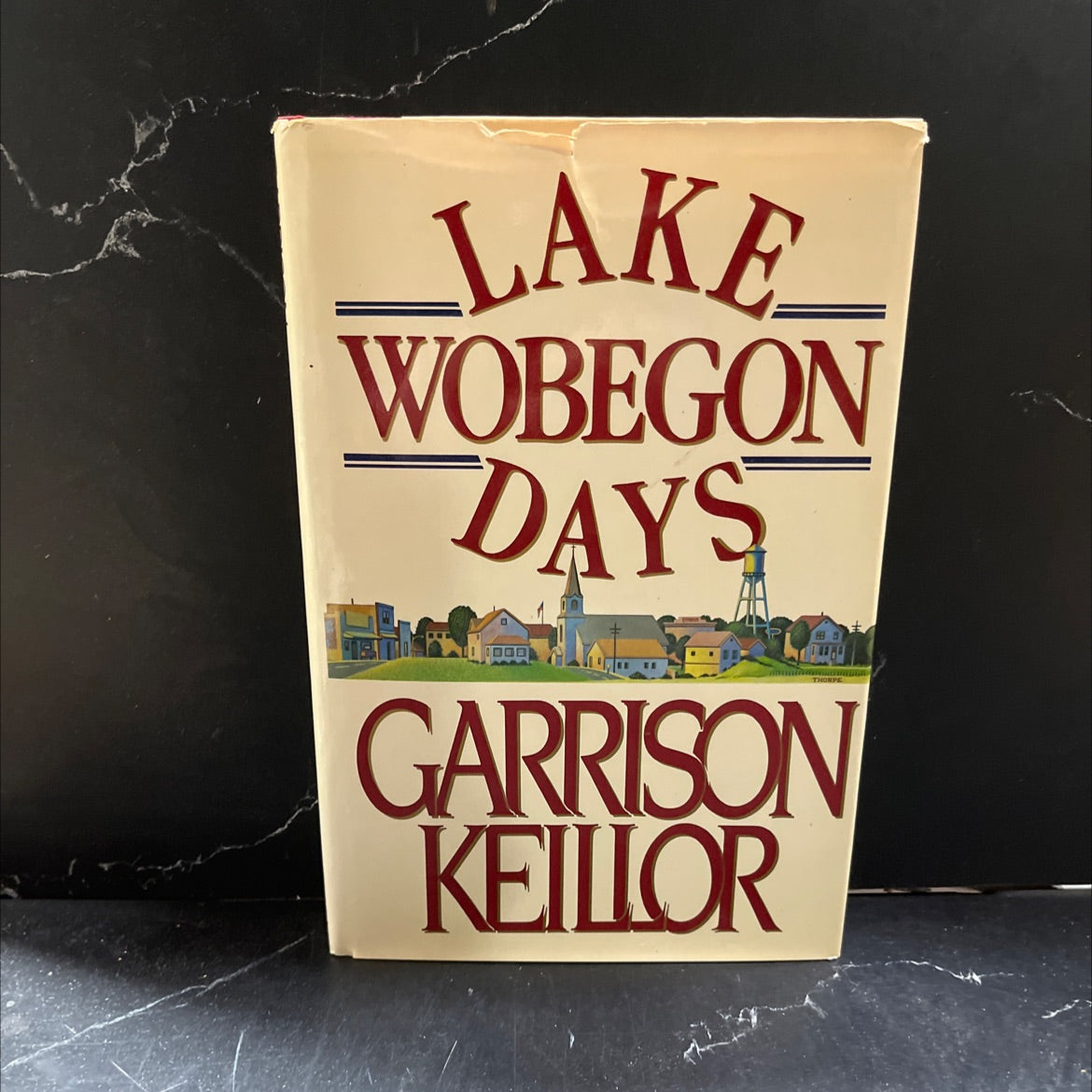 SIGNED lake wobegon days book, by garrison keillor, 1985 Hardcover, Vintage image 1