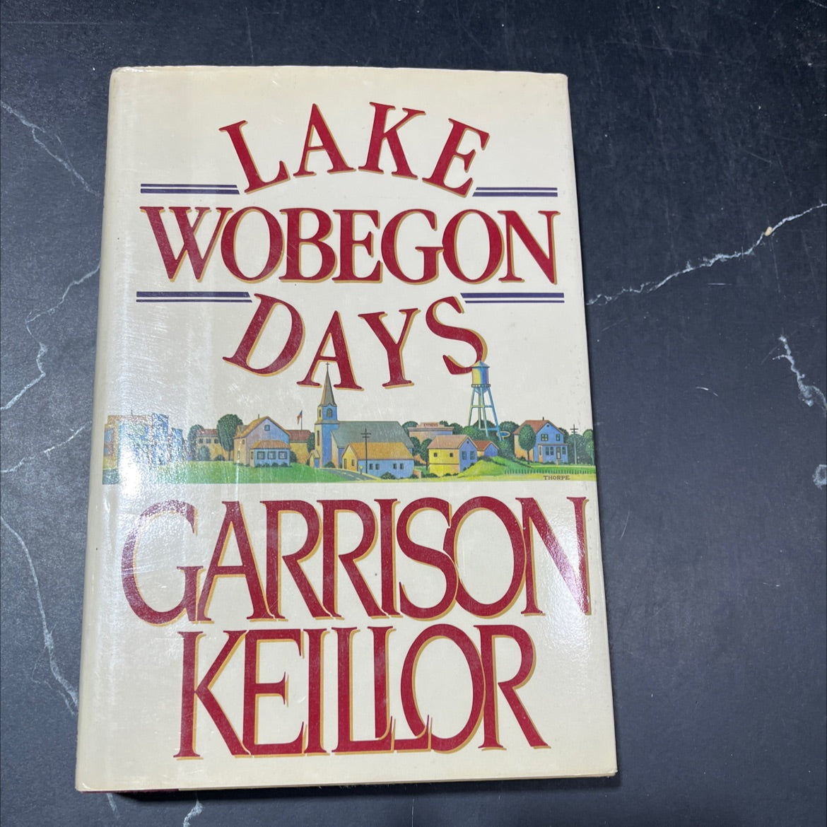 lake wobegon days book, by garrison keillor, 1985 Hardcover image 1