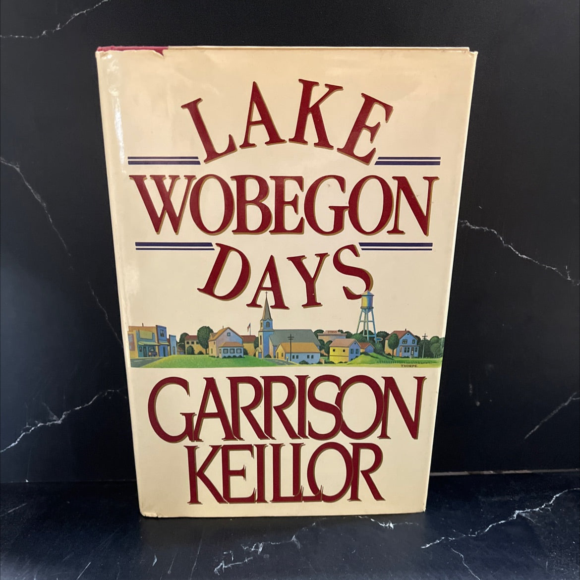 lake wobegon days book, by garrison keillor, 1985 Hardcover image 1