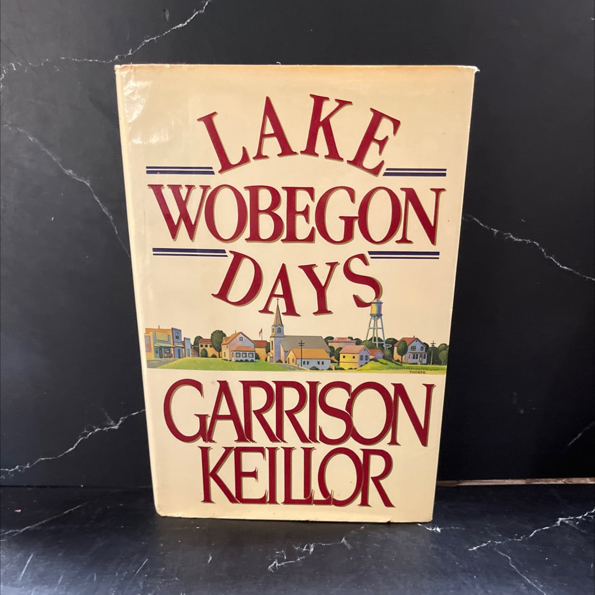 lake wobegon days book, by garrison keillor, 1985 Hardcover image 1