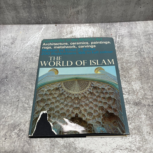 landmarks of the world's art the world of islam book, by ernst j. grube, 1970 Hardcover image 1